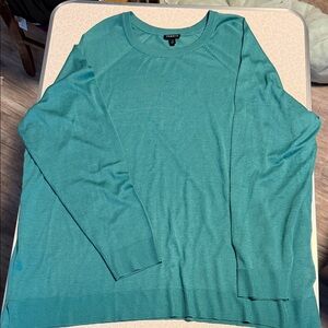 Torrid Teal Knit Top